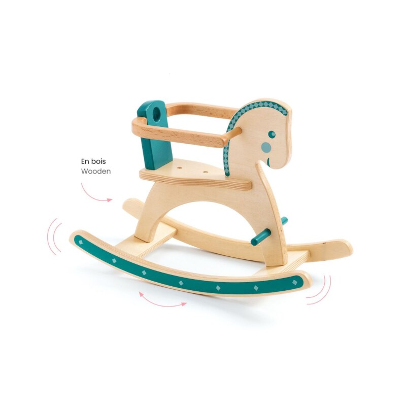 Caballo balancin para munecas Pomea Caballo balancin para munecas Pomea