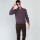 Sweater Medio Cierre Arrow BURDEOS