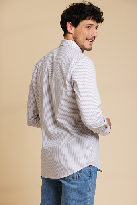 CAMISA SHELFS25 POLANCO Gris