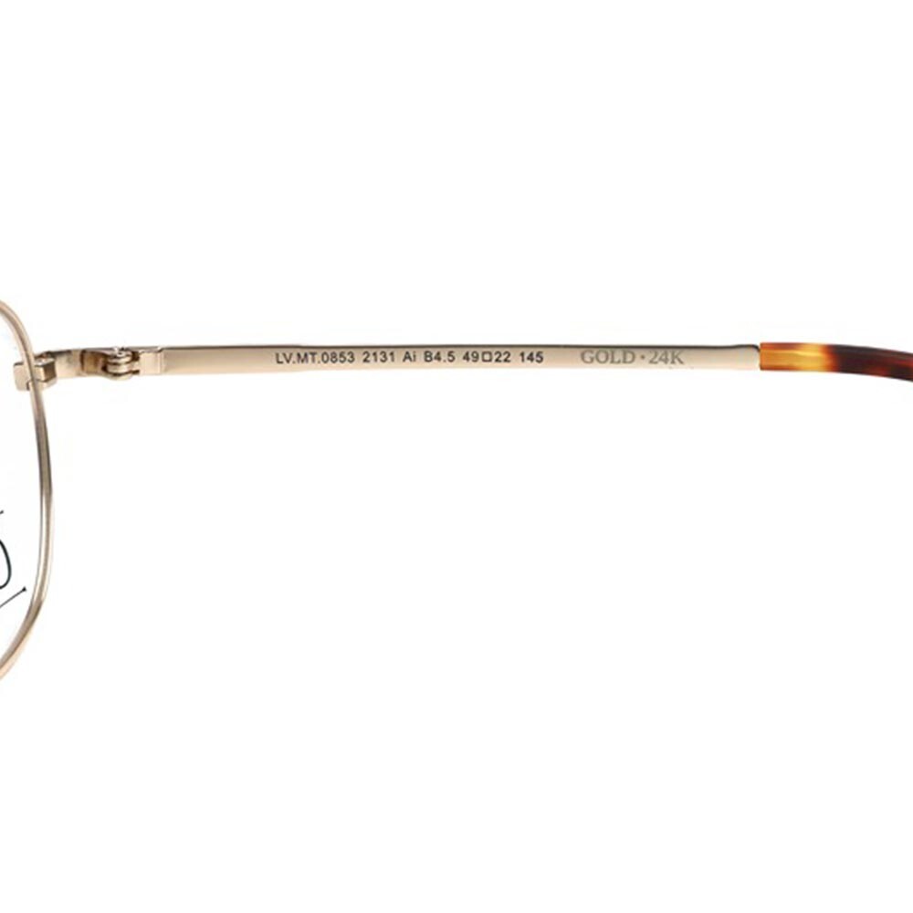 Lentes de Vista Chilli Beans Redondo Dorado/Mate