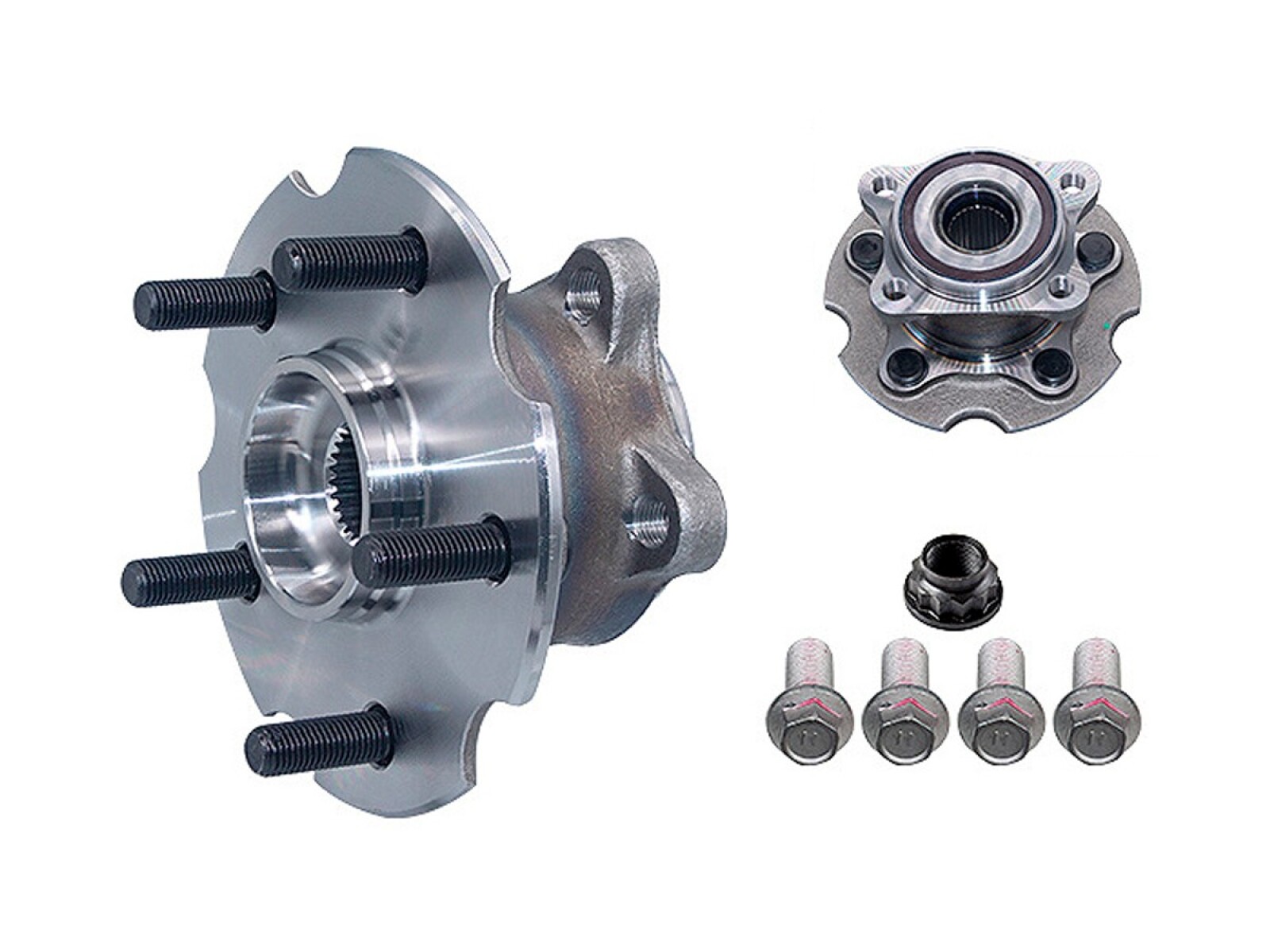 Rueda Trasera Maza Toyota Rav4 13-17 Ext Ø152 x Int Ø27.5 