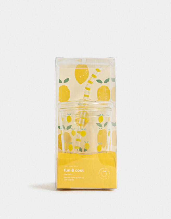 Accesorios Cocina Foodie Vaso De Vidrio Con Sorbete - Sin Color Sin Color