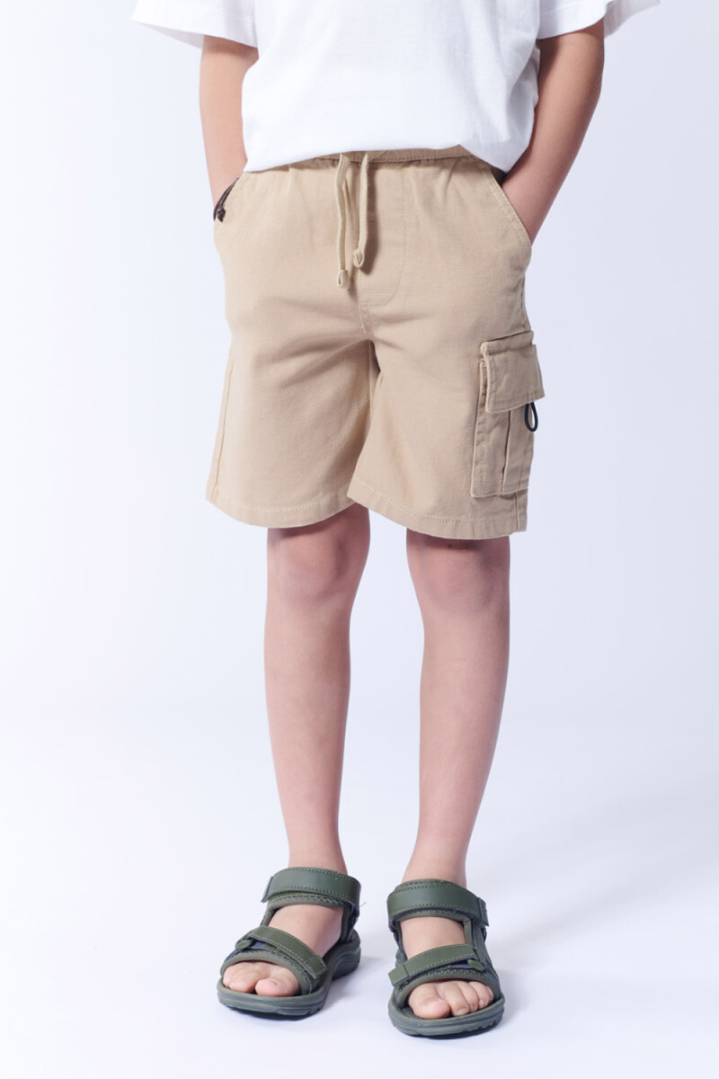 Bermuda cargo - Beige 