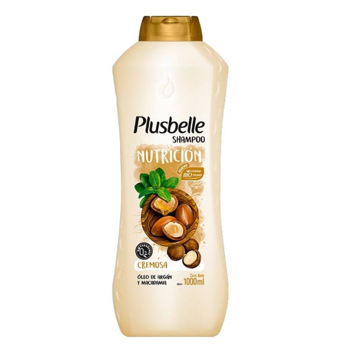 Shampoo Plusbelle Nutrición 1 LT 