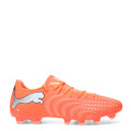 Championes de Hombre Puma Futbol 11 Future 9 Play Fg/Ag Anaranjado - Blanco