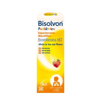 Bisolvon Jarabe Pediátrico 120 Ml. Bisolvon Jarabe Pediátrico 120 Ml.