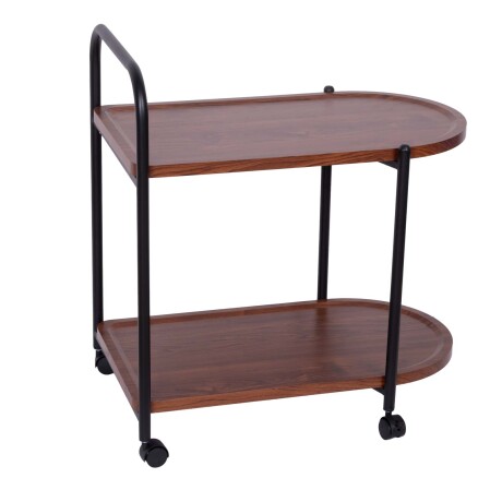 CARRITO MULTIUSO MADERA MARRON A198