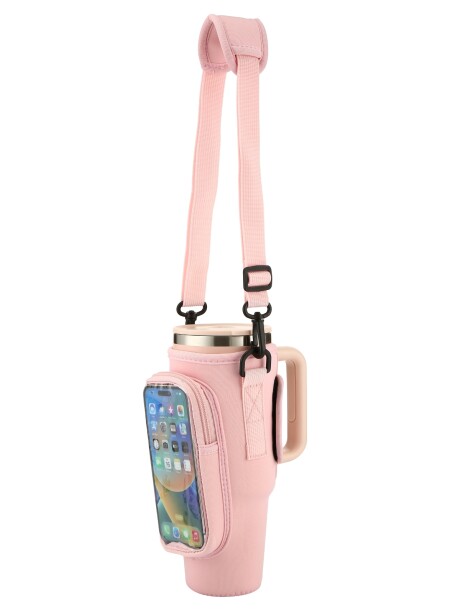 Porta SpotieCup 1183mL. Rosado