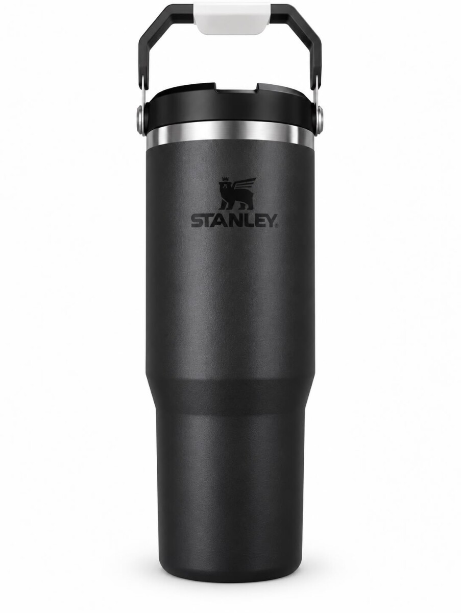 Botella FLIP STRAW TUMBLER - Negro 