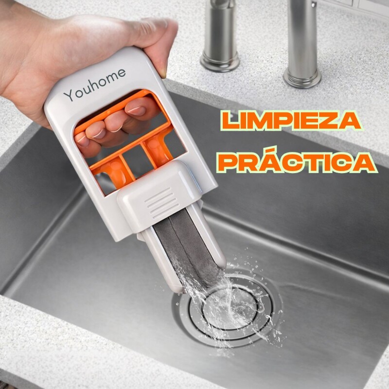 Mini Mopa Lampazo Trapeador Limpieza Húmedo Seco Cocina Baño Mini Mopa Lampazo Trapeador Limpieza Húmedo Seco Cocina Baño