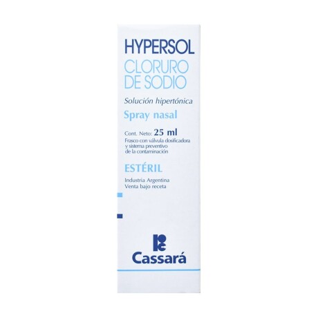 Hypersol Spray Nasal 25 ml â€“ Spray Nasal Hypersol Spray Nasal 25 ml â€“ Spray Nasal