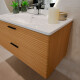 MUEBLE DE COLGAR AMINOV MDF - 100x50x50cm GAMAS DE MARRON