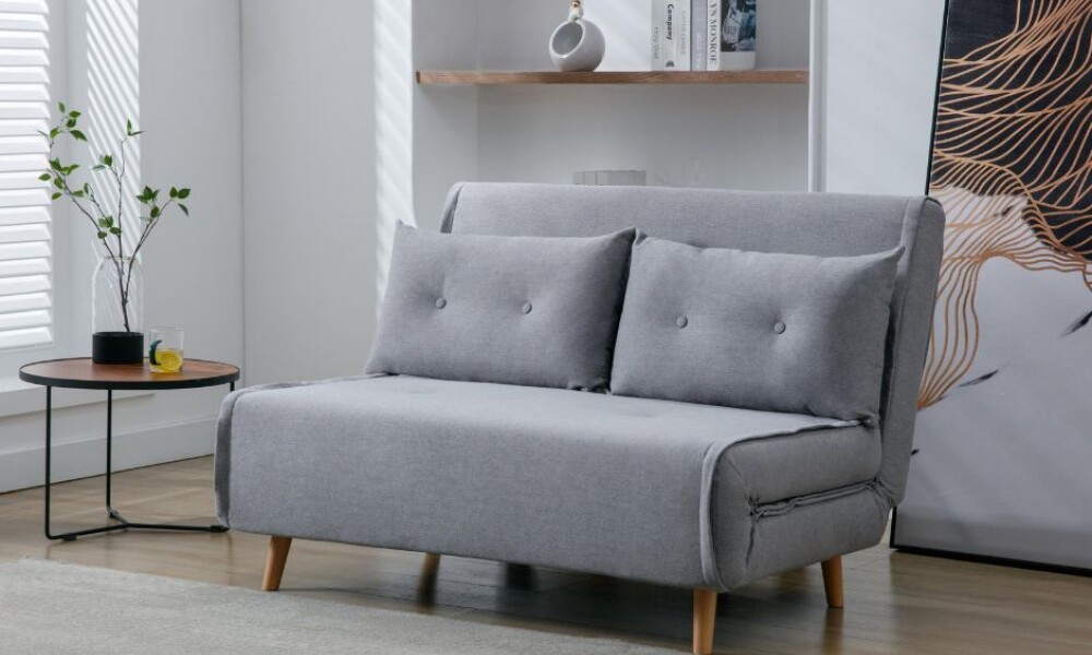 Sofá Cama DREAMS 2 Plazas Gris PREVENTA