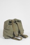Hobo mochila de tela verde