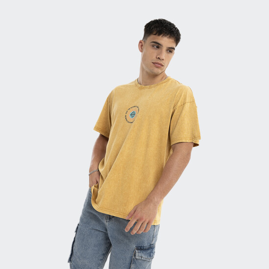 Remera Reef Oversize Amarillo