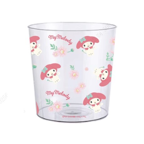 Papelera transparente Sanrio Melody