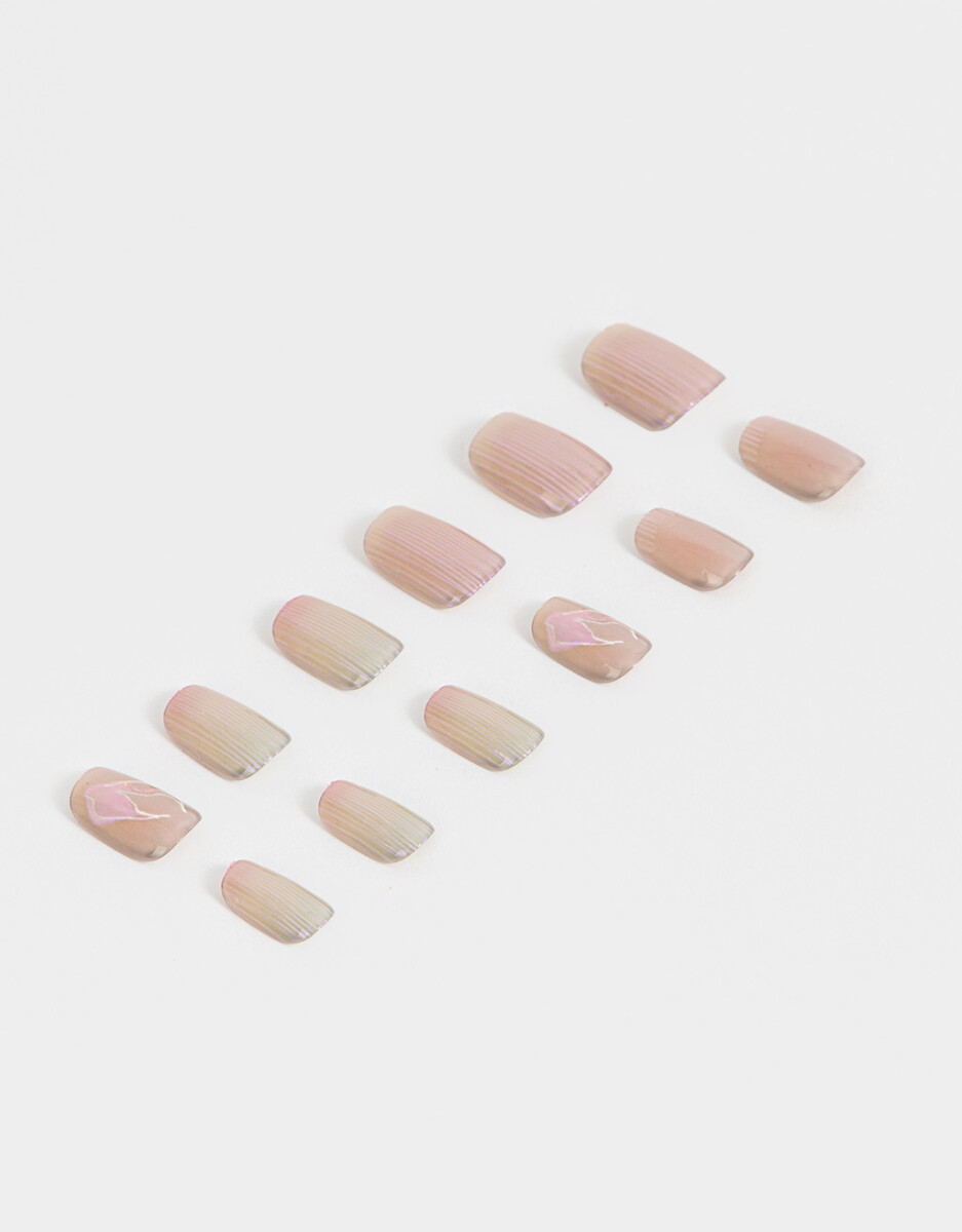Uñas Postizas Gelly Cuadradas 
