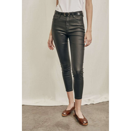 Waxed Jean Negro