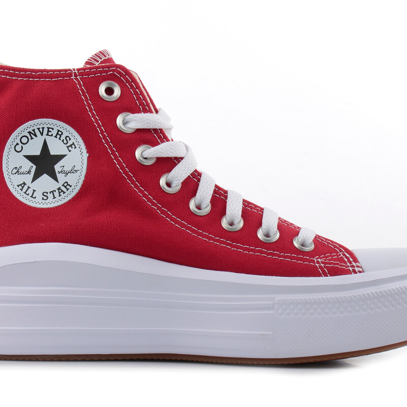 Championes Chuck Taylor All Star Move Hi de Hombre Rojo