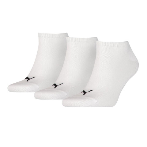 Sneaker Plain 3P - Unisex White
