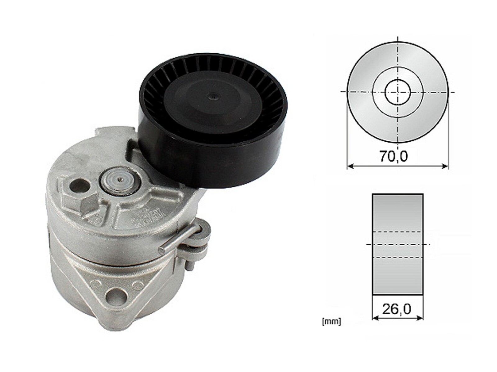 Tensor De La Correa BMW 320I (E46)/328I (E46)/330 Ci (E46)/528I (E39)/318I (E46)/323I (E46)/523I (E39)/525I (E39) 95-09 