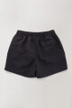 Short basic liso Negro