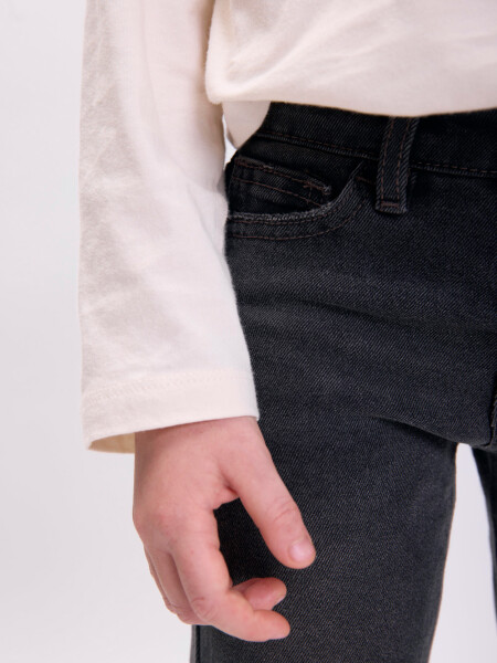 Pantalón jean regular Gris Oscuro