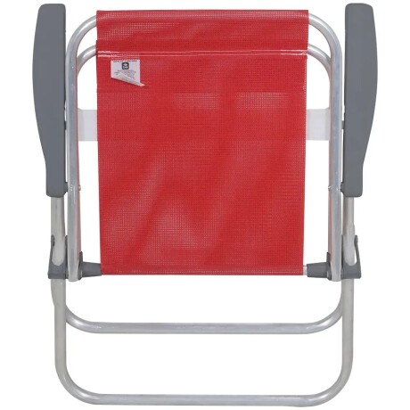 Silla Alta Aluminio Bel Lazy 71X53X54CM ROJO