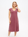 Vestido Cillian Bordeaux