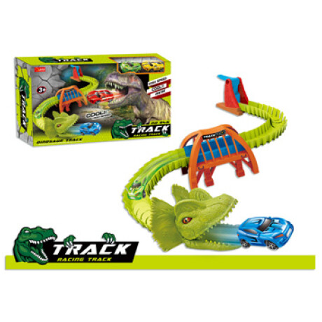 Pista de Autos Track Dinosaurios 001