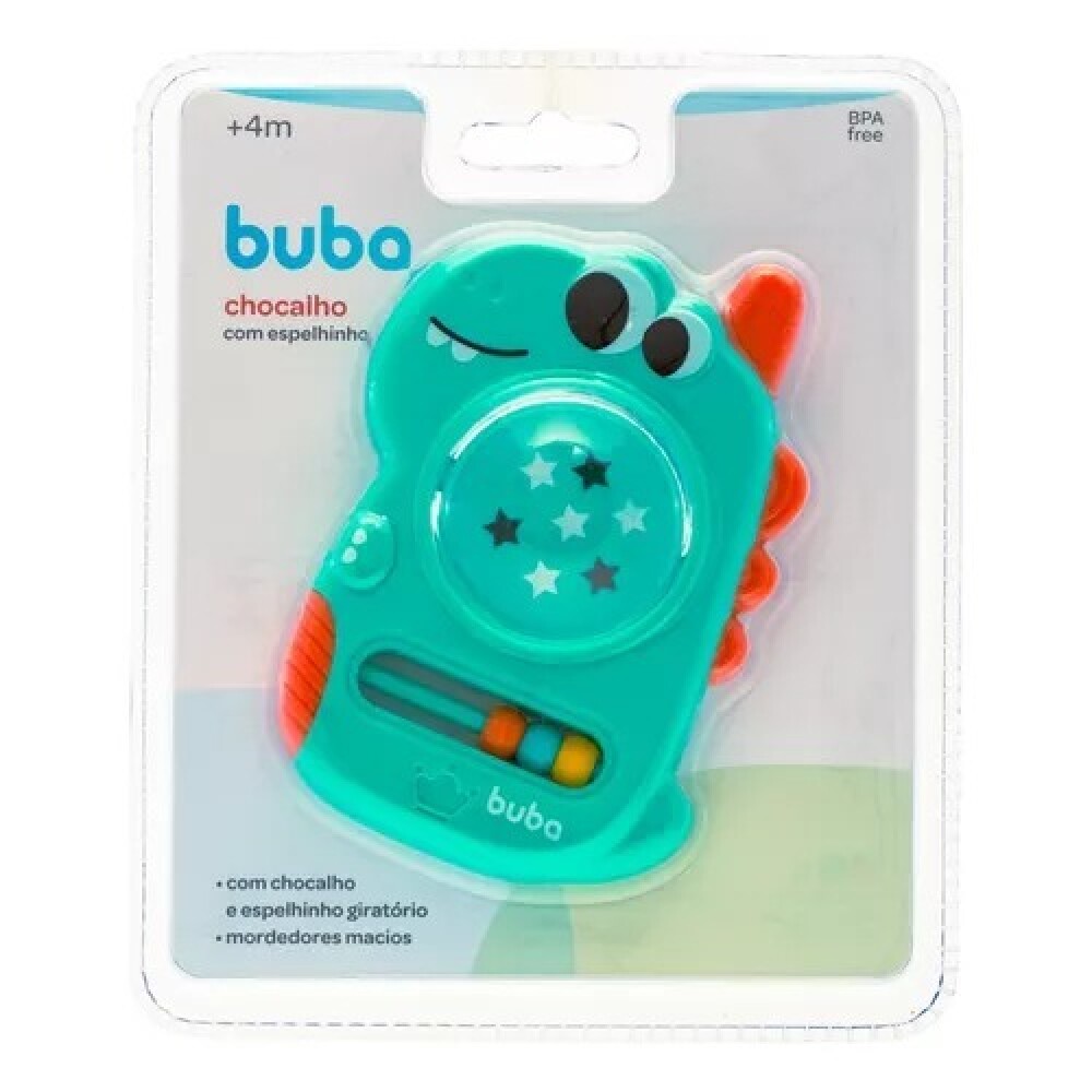 Mordillo sonajero BUBA DINO Mordillo sonajero BUBA DINO