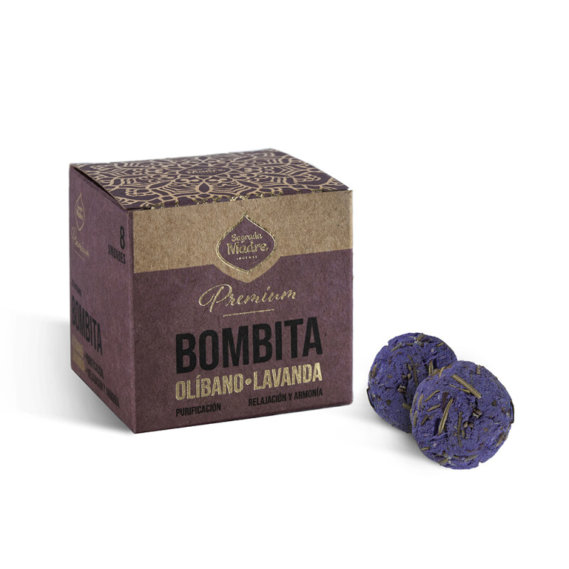 BOMBITA PREMIUM SAGRADA MADRE X8 Olibano/lavanda