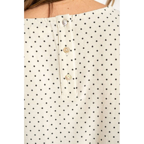 Blusa Estampada Crudo