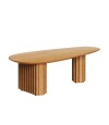 Mesa de centro Organic small Linea Manhattan Natural