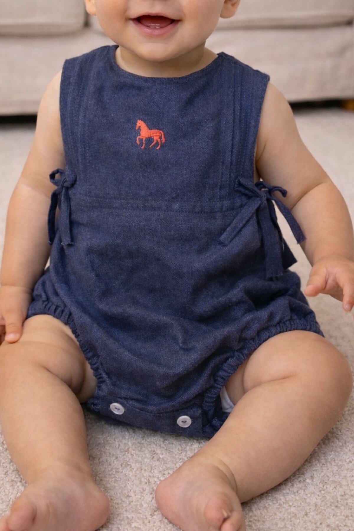 Body Horsy Azul Marino