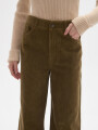Pantalon Syla Verde Oliva Oscuro