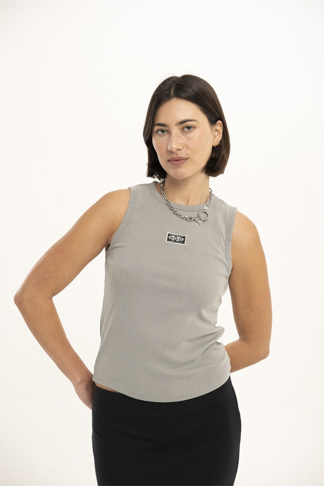 Musculosa Pulau Btfly Tank Top Gris
