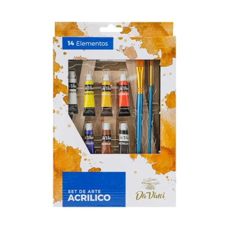 Set de Arte Da Vinci Acrílico con Caballete 001