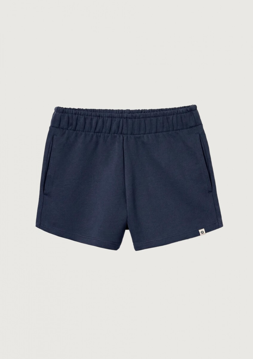 SHORT INFANTIL ESTILO RUNNING - AZUL 
