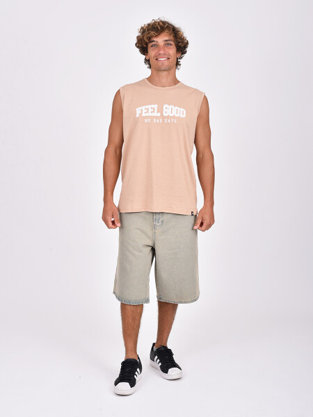 MUSCULOSA LETTERS BEIGE