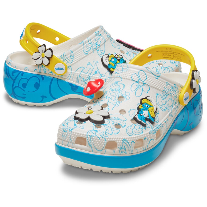 Los Pitufos Platform Clog - Unisex Multi
