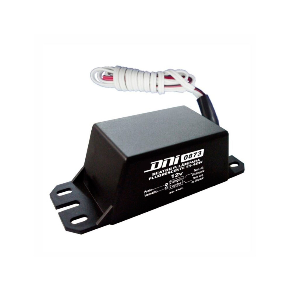 RELAY - IMPEDANCIA TUBO LUZ 12V DNI 