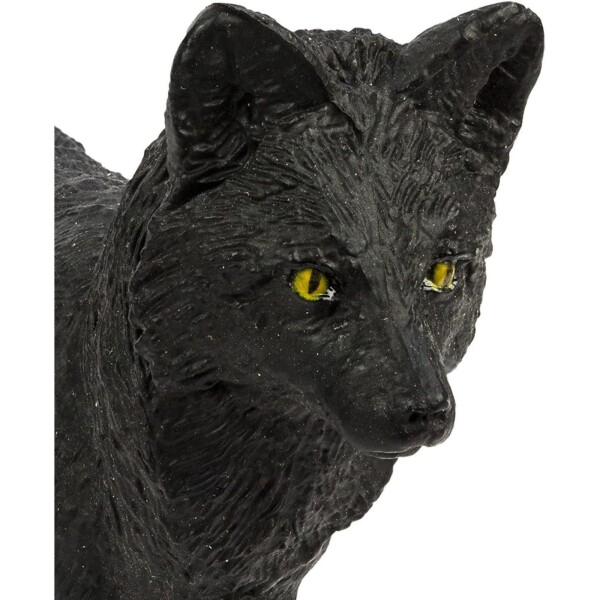 Zorro Negro Figura Safari Muñeco Animal Niño Niña Infantil Zorro Negro Figura Safari Muñeco Animal Niño Niña Infantil