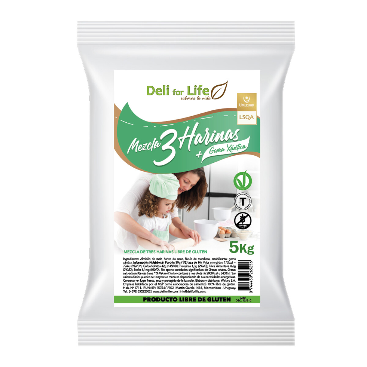 Mezcla 3 Harinas 5kg 