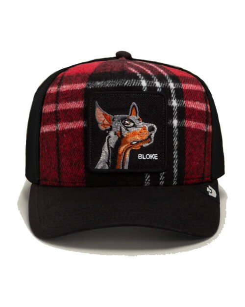 Gorra Goorin Bros Trucker Baseball - Brit Bloke Escoces Rojo Gorra Goorin Bros Trucker Baseball - Brit Bloke Escoces Rojo