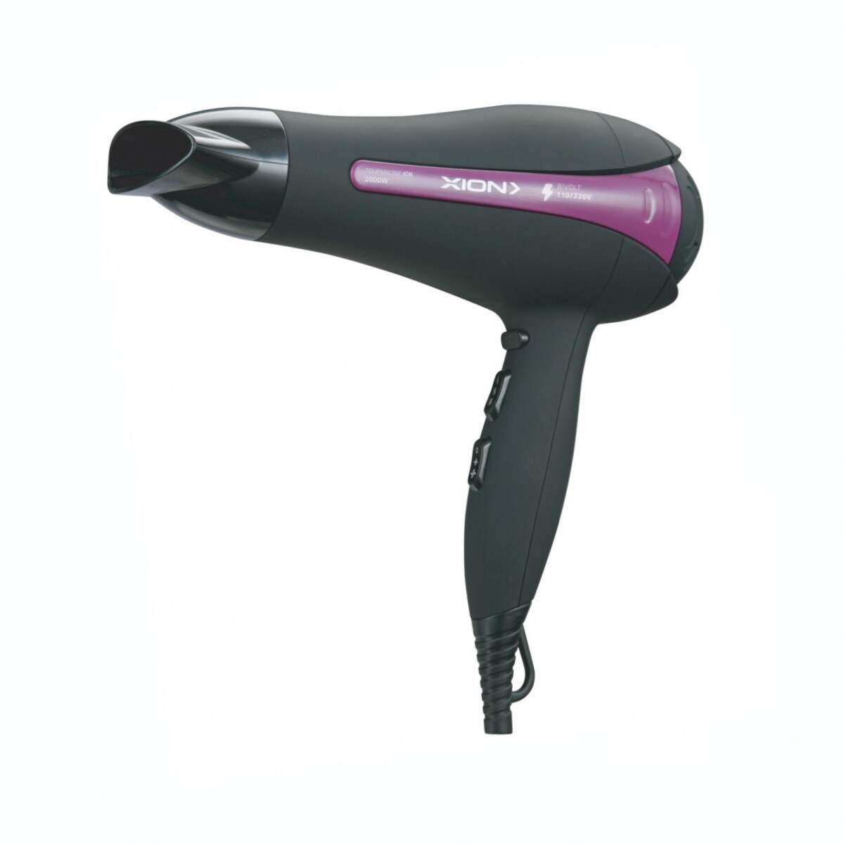 Secador XION XI-SE2200DUAL 2200W Una Boquilla Con Aro Para Colgar - Purple 
