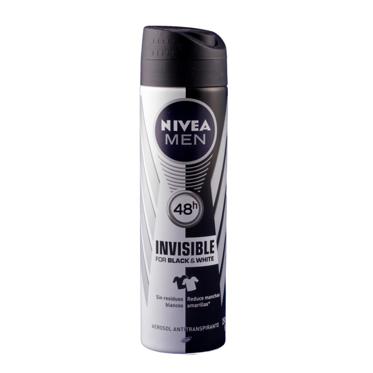 Desodorante Aerosol Nivea Men Invisible 150 Ml. 