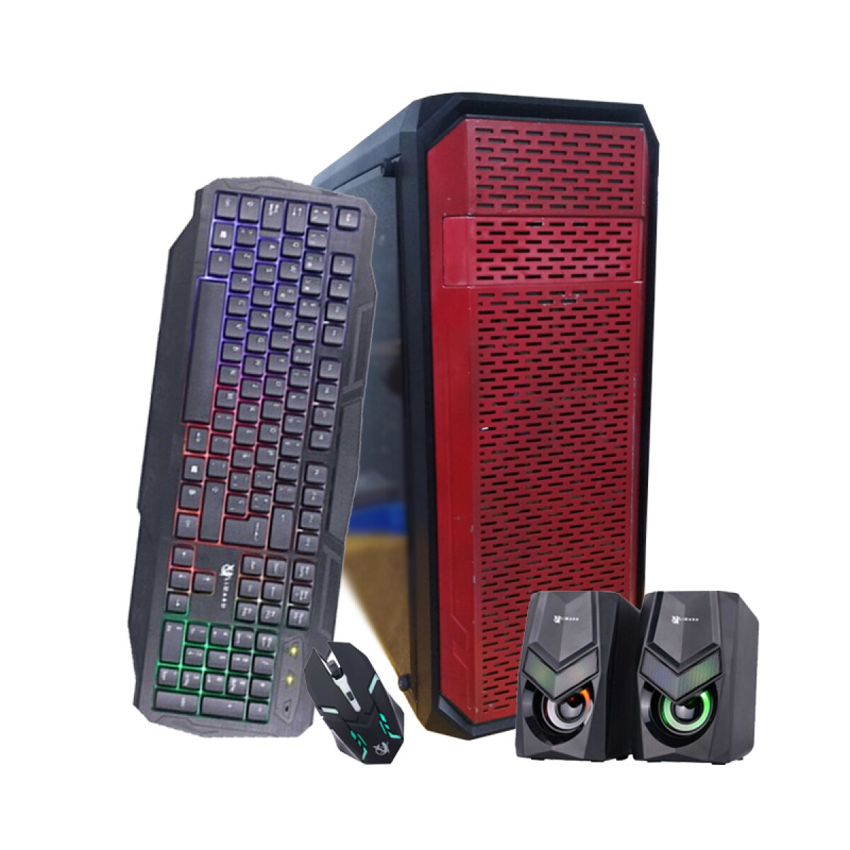 PC GAMER REACOND. AMD Ryzen 5 4500. RAM 16GB. Disco Sólido 240GB + Disco Duro 1TB. Tarjeta Geforce 1650 4GB. Win11 