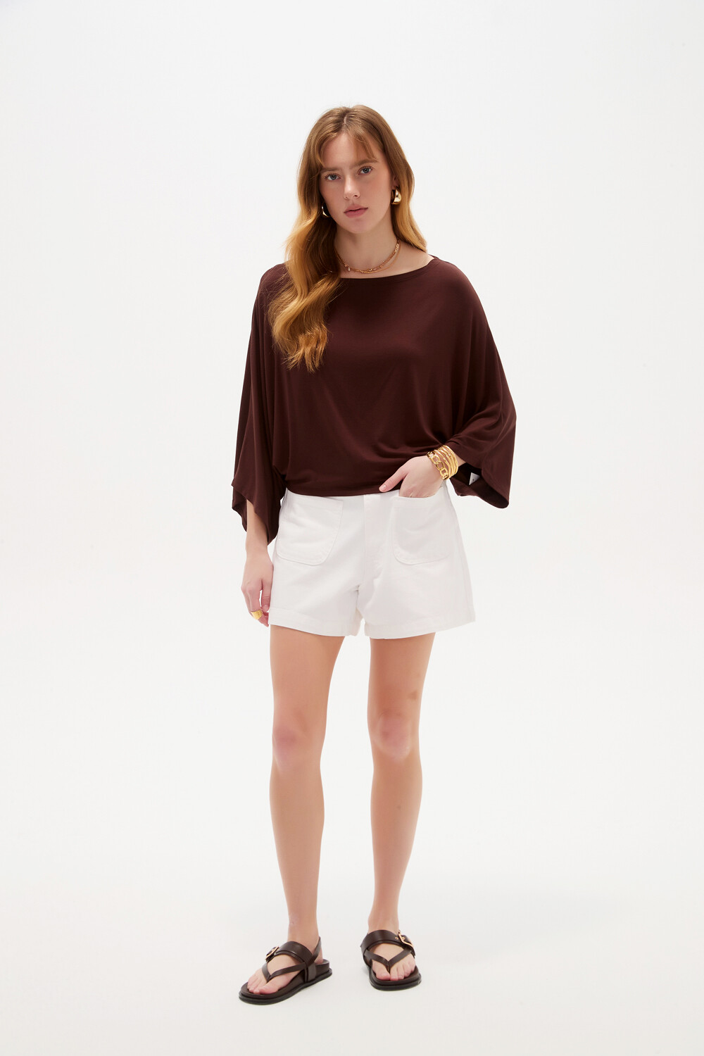 Remera Amapi Chocolate