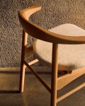 Silla desenfundable Timons de madera maciza de roble con acabado natural FSC Mix Credit Silla desenfundable Timons de madera maciza de roble con acabado natural FSC Mix Credit